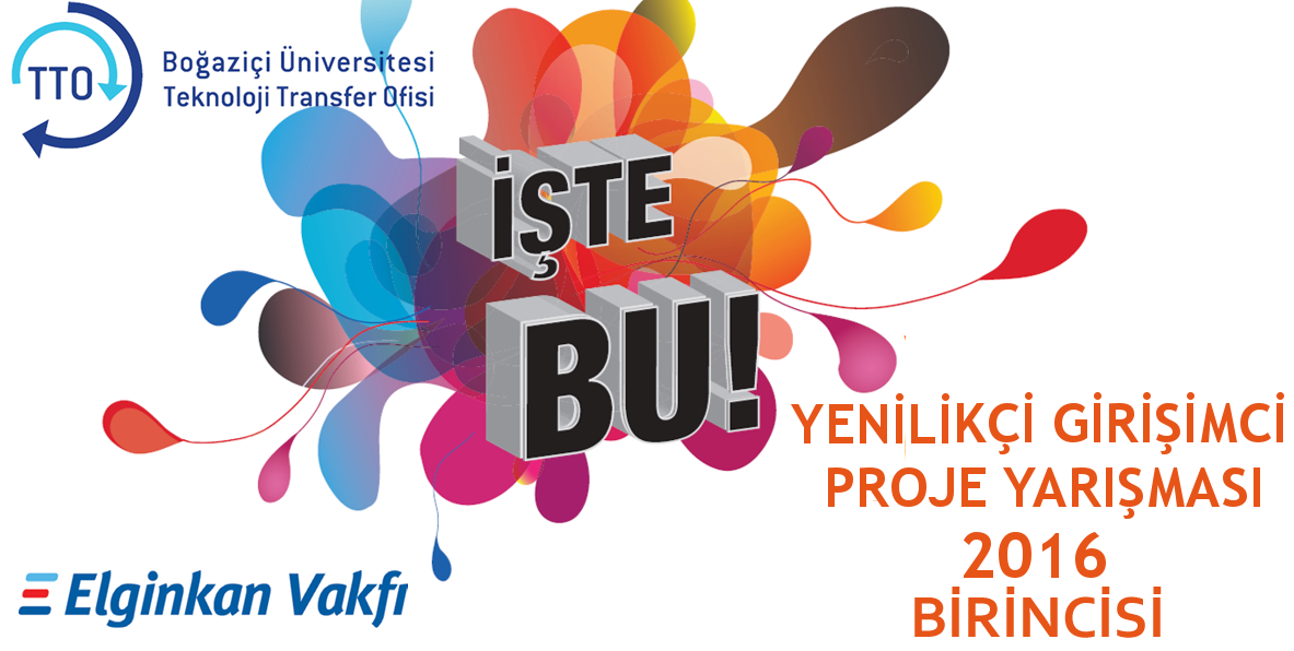 İşteBU yenilikçi girişimci proje yarışması logosu